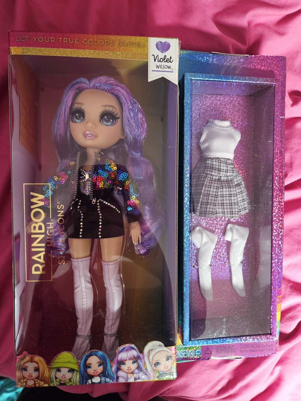 Style Icons Violet Willow Rainbow High Doll
